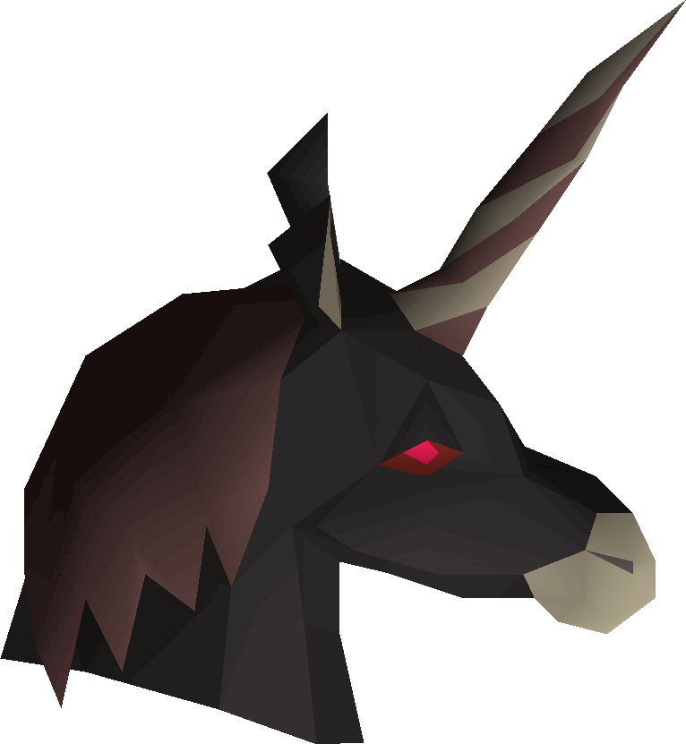 Black Unicorn Mask Old School Runescape Wiki Fandom