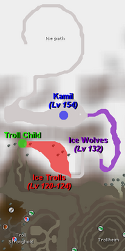 Ice Path map