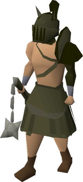 Verac's armour equipped