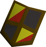 Black shield (h1) detail