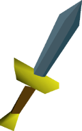 Rune dagger detail