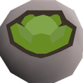 Cabbage rune detail