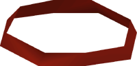 Red headband detail