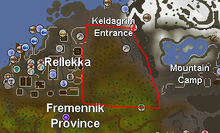 Svidi's roaming area map