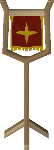 Saradomin symbol built