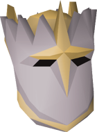 Justiciar faceguard detail