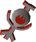 Fire talisman detail