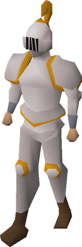 Proselyte armour equipped