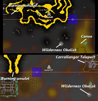 Revenant Caves entrance locations