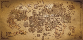 Gielinor map poster