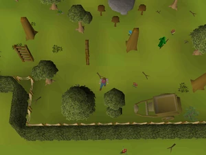 Hot cold clue - Tree Gnome Village