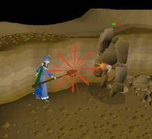 A possible safespot for fighting Slagilith.