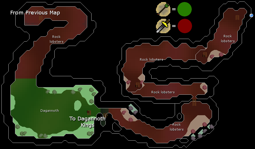 Osrs Dagannoth Kings Map Waterbirth Island Dungeon | Old School Runescape Wiki | Fandom