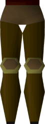 Bronze platelegs (t) detail