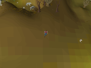 Hot cold clue - south of Rantz