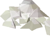 Crushed gem