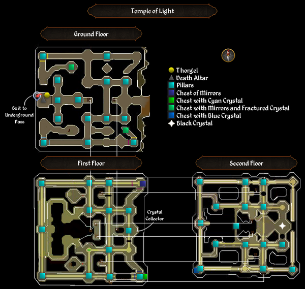 Temple of Light map