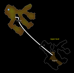 Pothole Dungeon map