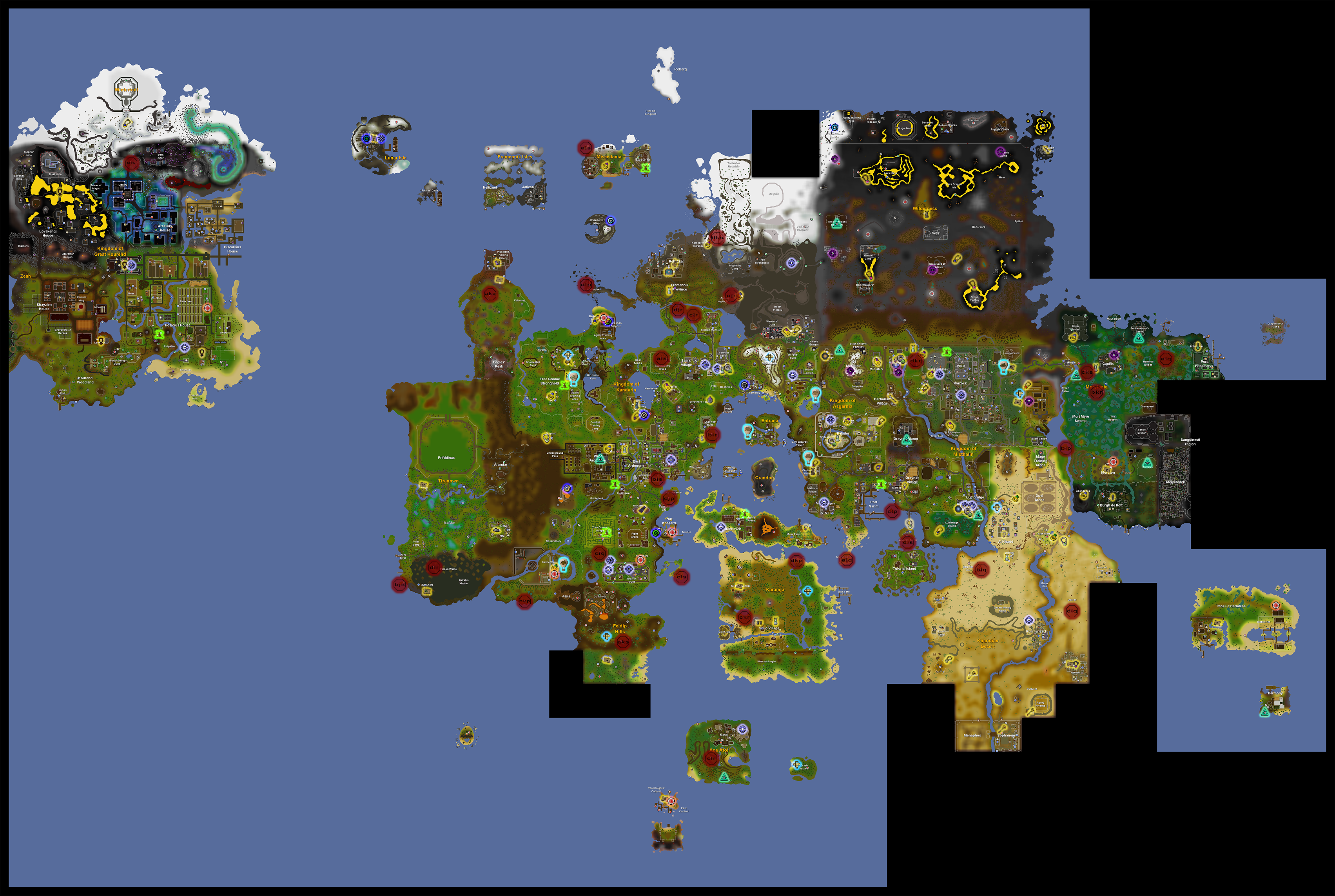 Fairy Ring Map Osrs Teleportation | Old School Runescape Wiki | Fandom