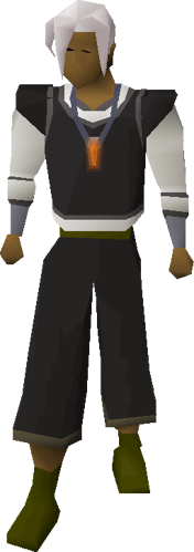 Amulet of torture equipped