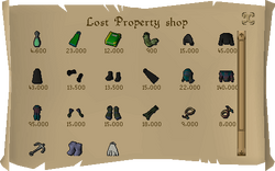 Lost Property shop