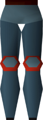 Zamorak platelegs detail