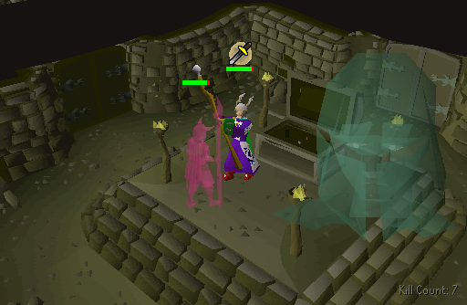 Change fire in Rogues Den so people can't stand on it : r/2007scape