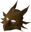 Bronze dragon mask detail
