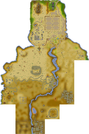 Kharidian Desert map