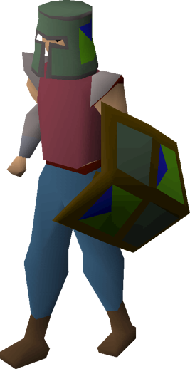 Adamant armour (h5) equipped