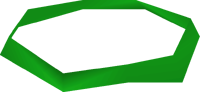Green headband detail