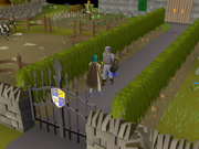 Starting the quest.