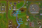 Edgeville dungeon alternative entrance location