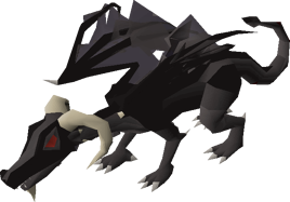 Brutal black dragon