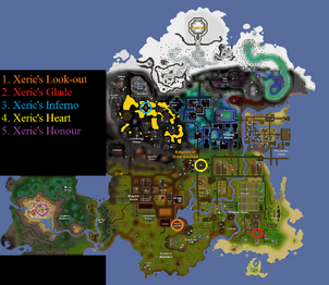 Xeric's talisman locations