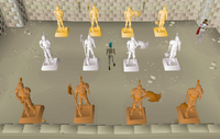 Recruitment Drive - Statue Room