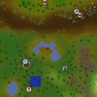 Hot cold clue - south of hunting expert map