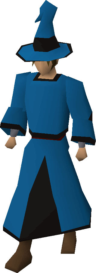 Blue wizard hat (t), Old School RuneScape Wiki