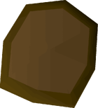 Wooden shield detail