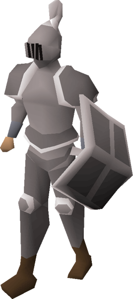 Steel trimmed set (lg) equipped