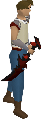 Abyssal dagger equipped