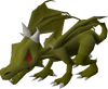 Baby green dragon