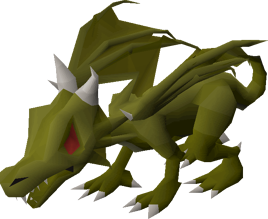 Baby green dragon
