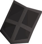 Black kiteshield (t) detail