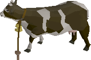 Old School Runescape Wiki - Runescape Cow, HD Png Download, free