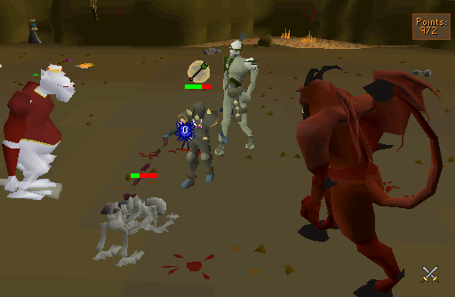 Change fire in Rogues Den so people can't stand on it : r/2007scape