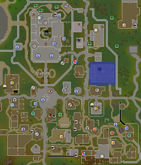 Varrock Museum location map