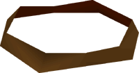 Brown headband detail