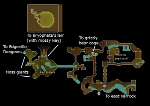 Varrock Sewers map