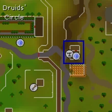 Location of Doric's Hut